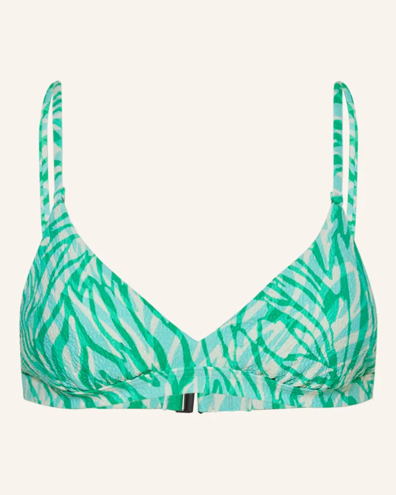 Seafolly Australia Bralette-Bikini-Top Animal Instinct gruen Türkis