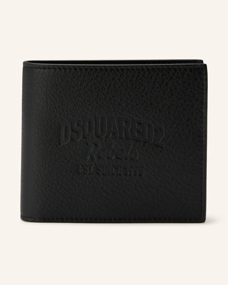 Dsquared2 Geldbörse schwarz Schwarz