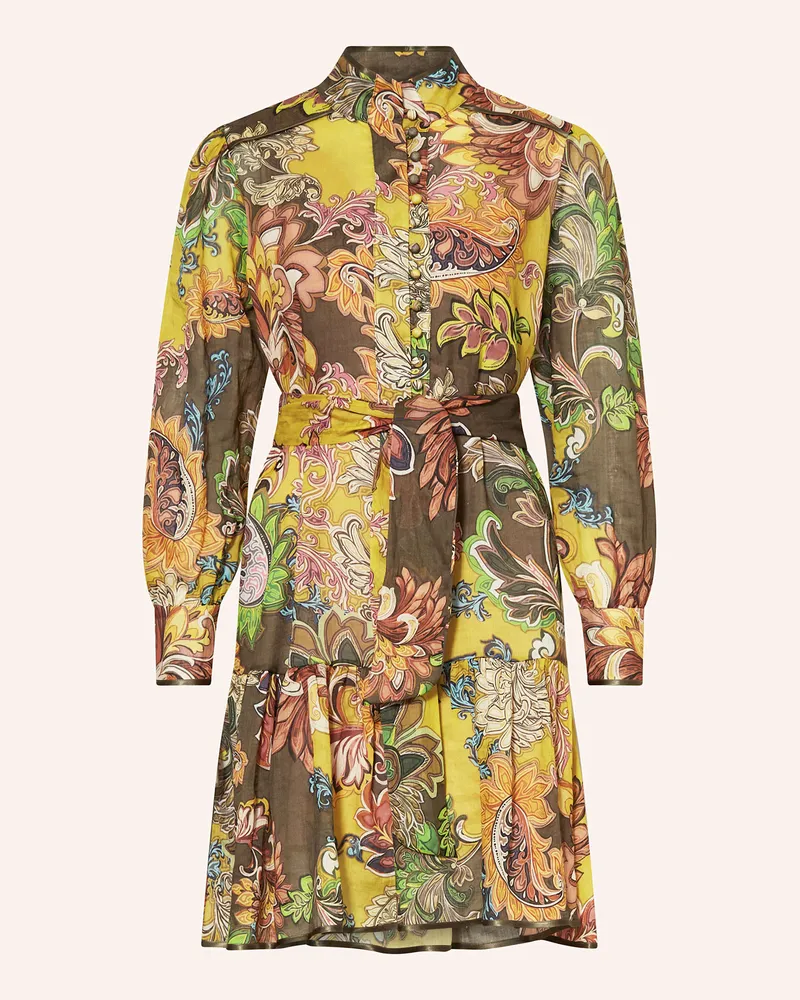 ANNA's dress affair Kleid Mit Abnehmbarer Schluppe gruen Oliv