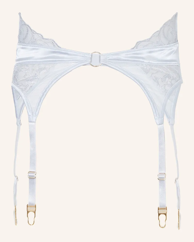 Aubade Strumpfhalter Satin Memories blau Hellblau