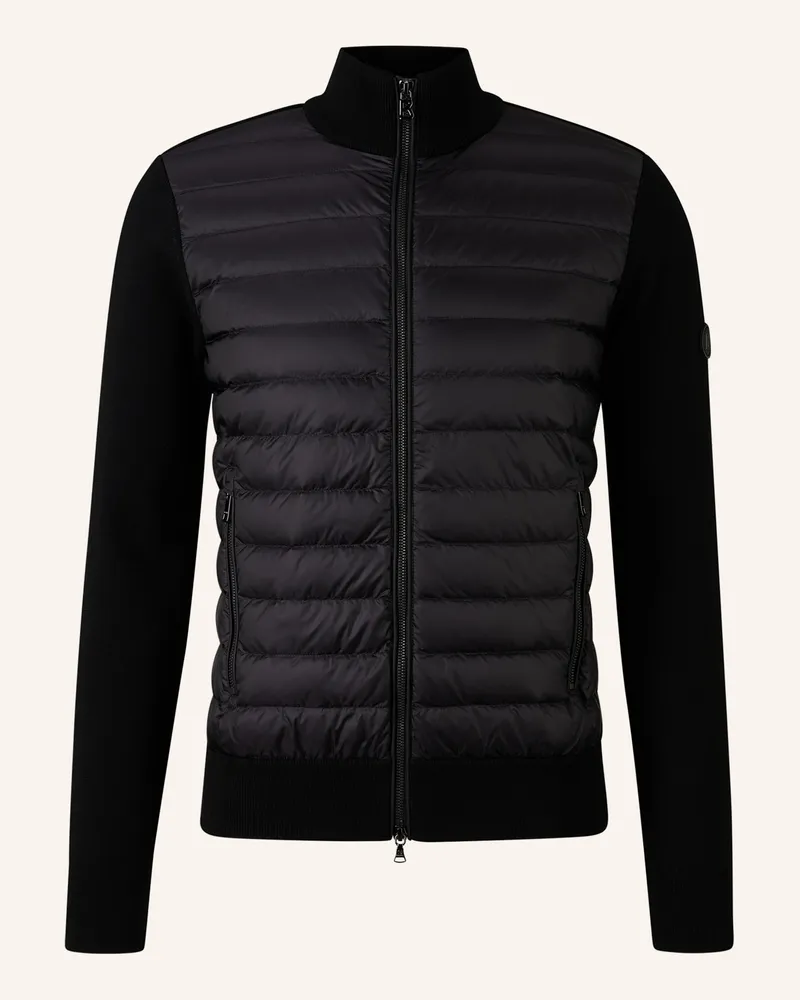 Bogner Hybrid-Jacke Schwarz