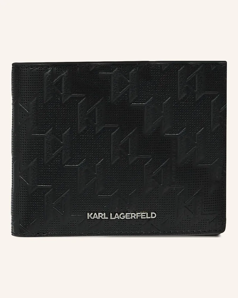 Karl Lagerfeld Geldbörse schwarz Schwarz