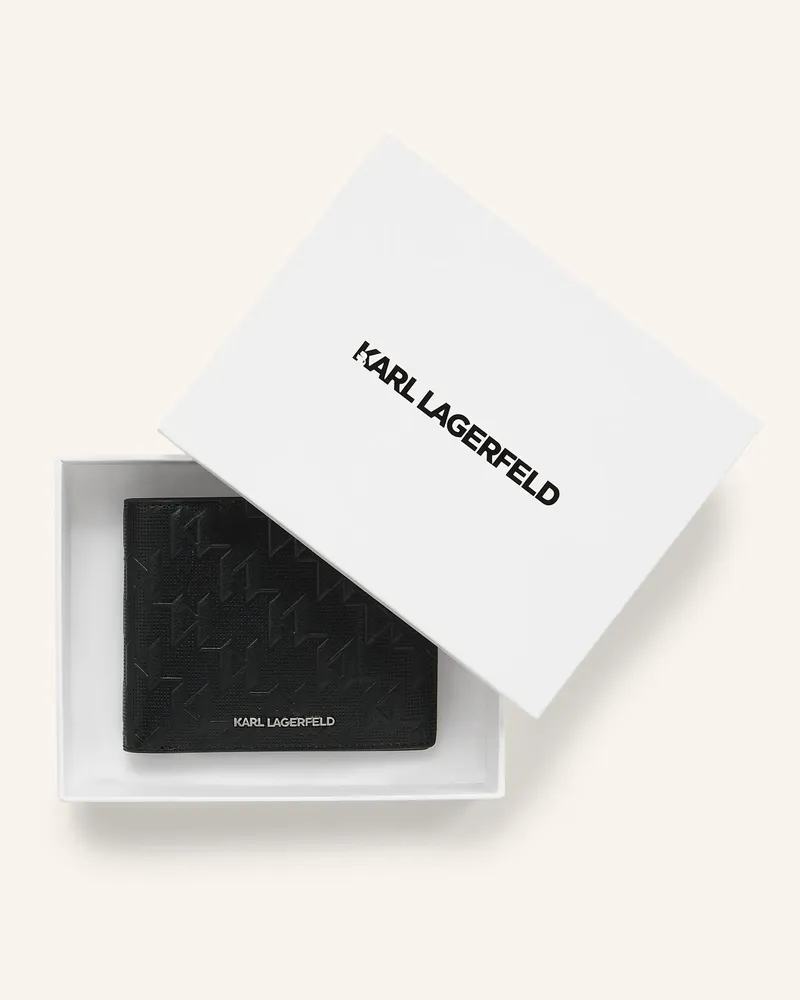 Karl Lagerfeld Geldbörse schwarz Schwarz
