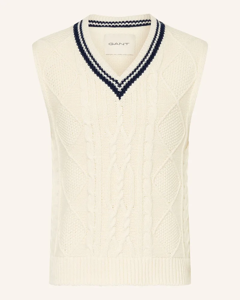 Gant Pullunder Creme