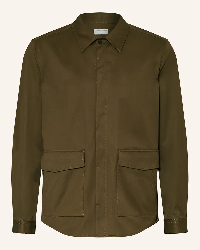 Tiger of Sweden Overjacket ALBERIO Oliv
