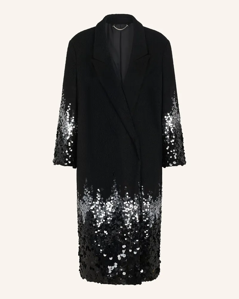 HUGO BOSS Klassischer Mantel CASCANA1 Regular Fit Weiss