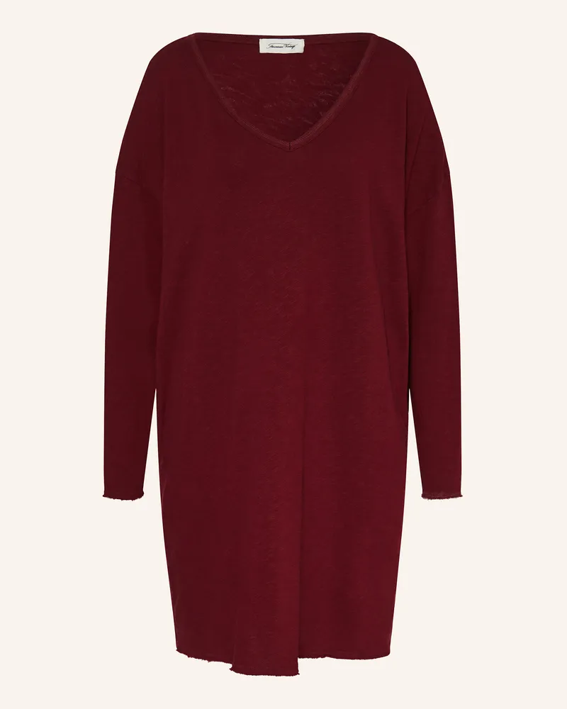 American Vintage Kleid SONOMA Dunkelrot