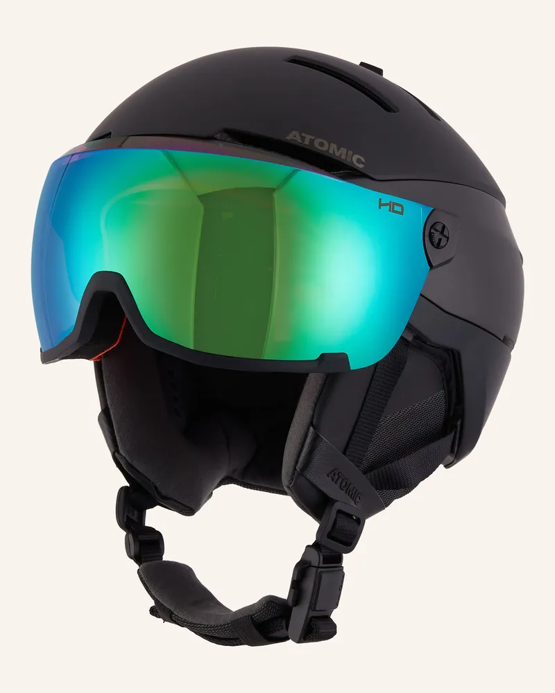 Atomic Skihelm SAVOR GT AMID VISOR Schwarz