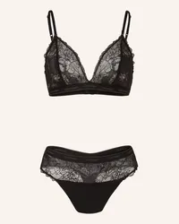 Calvin Klein Set MODERN LACE: Triangel-BH und String Schwarz