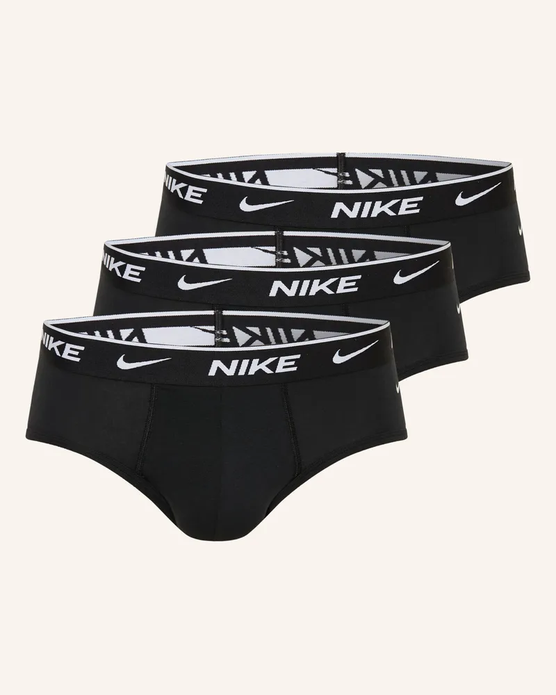 Nike 3er-Pack Slips ESSENTIAL COTTON STRETCH Schwarz