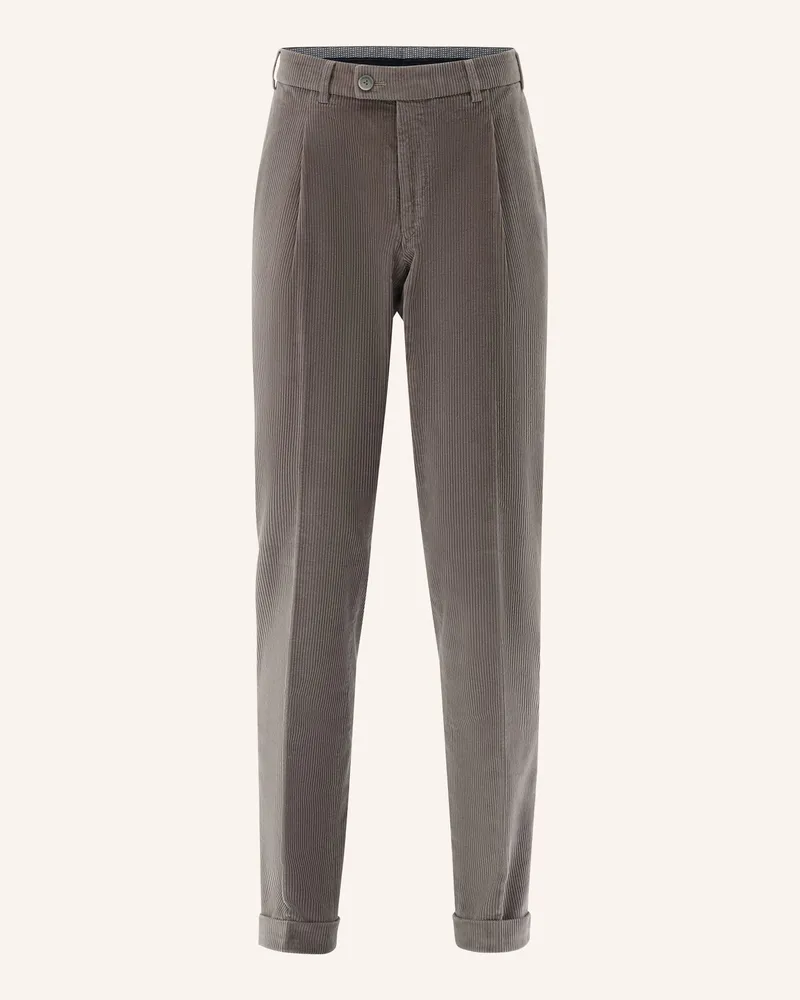 van Laack Hose Slim Fit grau Grau