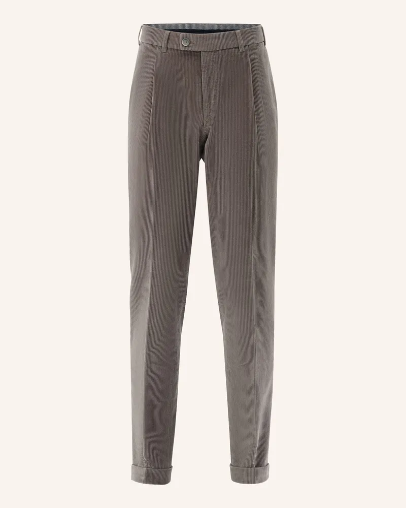 van Laack Hose Slim Fit grau Grau