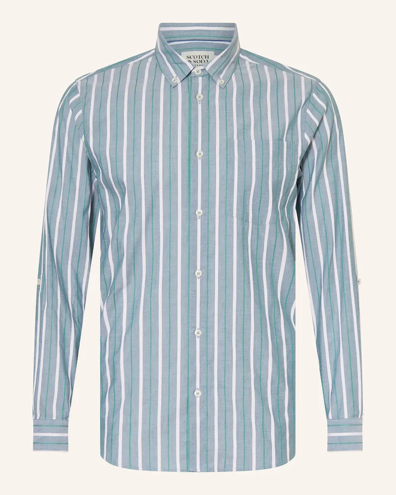 Scotch&Soda Hemd Regular Fit Grün