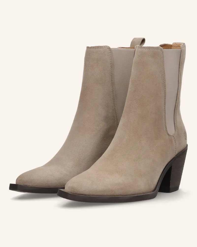 Apple of Eden Cowboy Boots Taupe