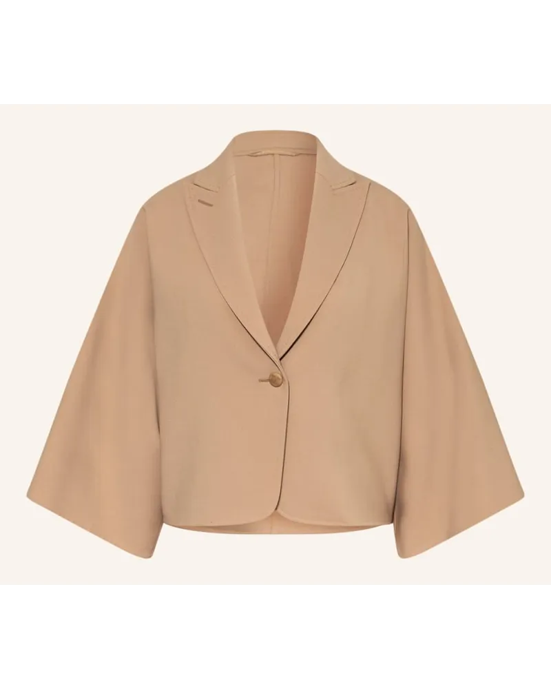 Max Mara Oversized-Blazer TORINO mit 3/4-Arm Beige