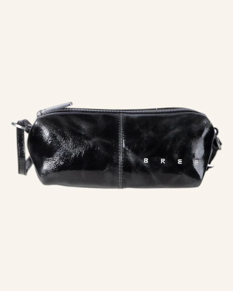 BREE Schultertasche The Exhibits Bonbon schwarz Schwarz