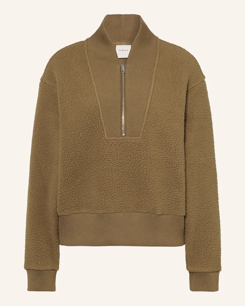 Varley Fleece-Troyer Mumford gruen Oliv
