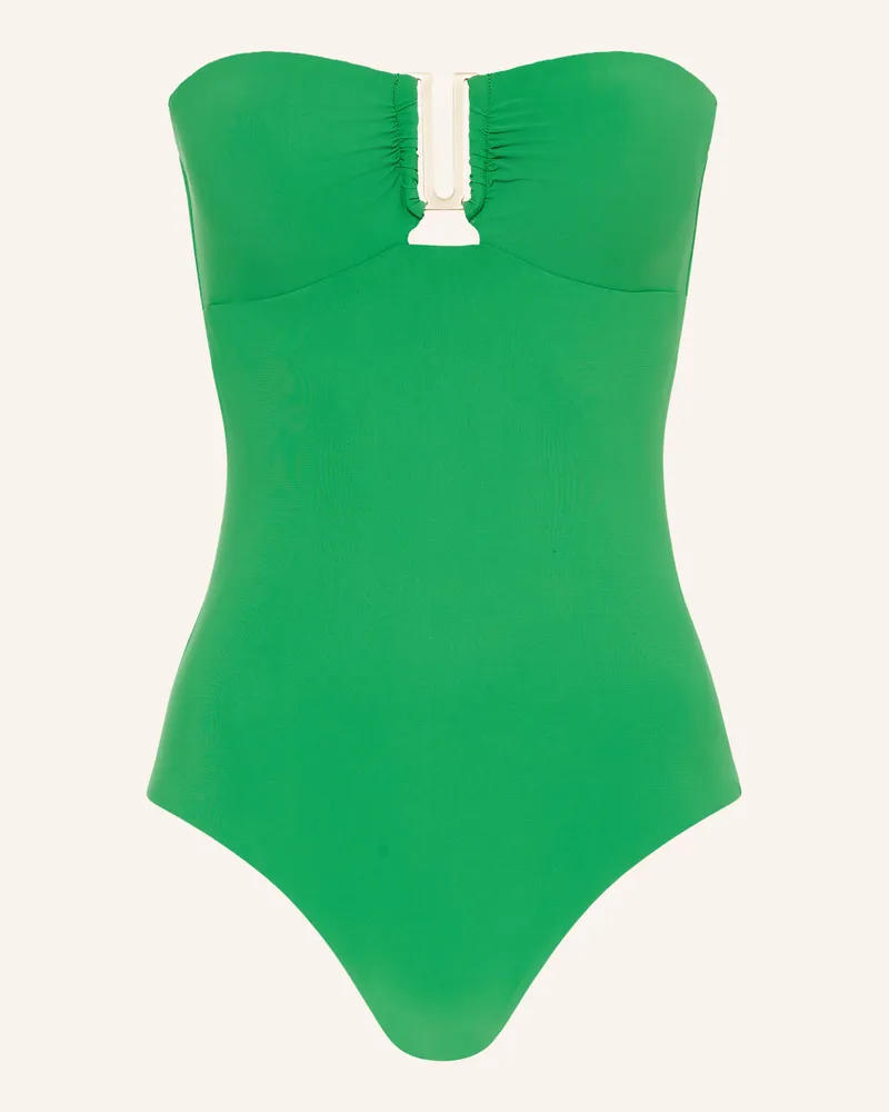 JETS Australia Bandeau-Badeanzug JETSET Grün