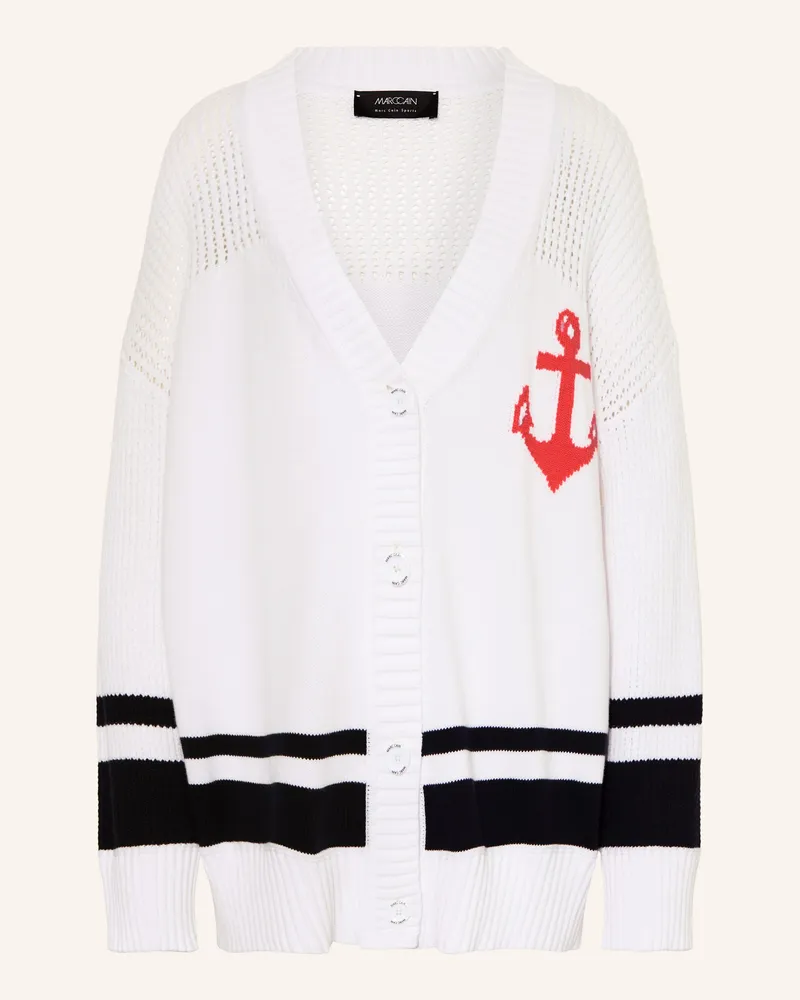 Marc Cain Strickjacke weiss 100