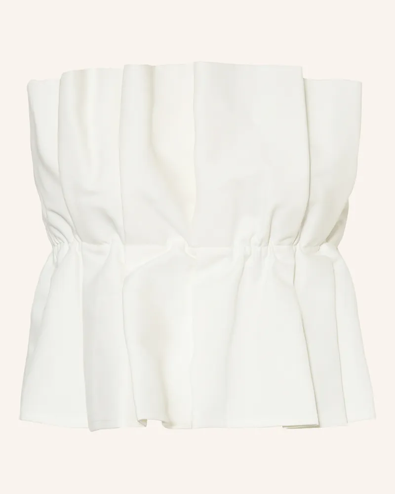 SoSUE Cropped-Top Weiss
