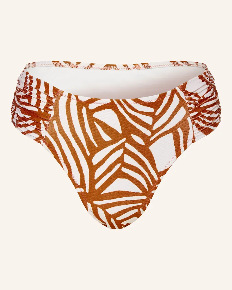 watercult Basic-Bikini-Hose ORGANIC MODERNS Dunkelorange