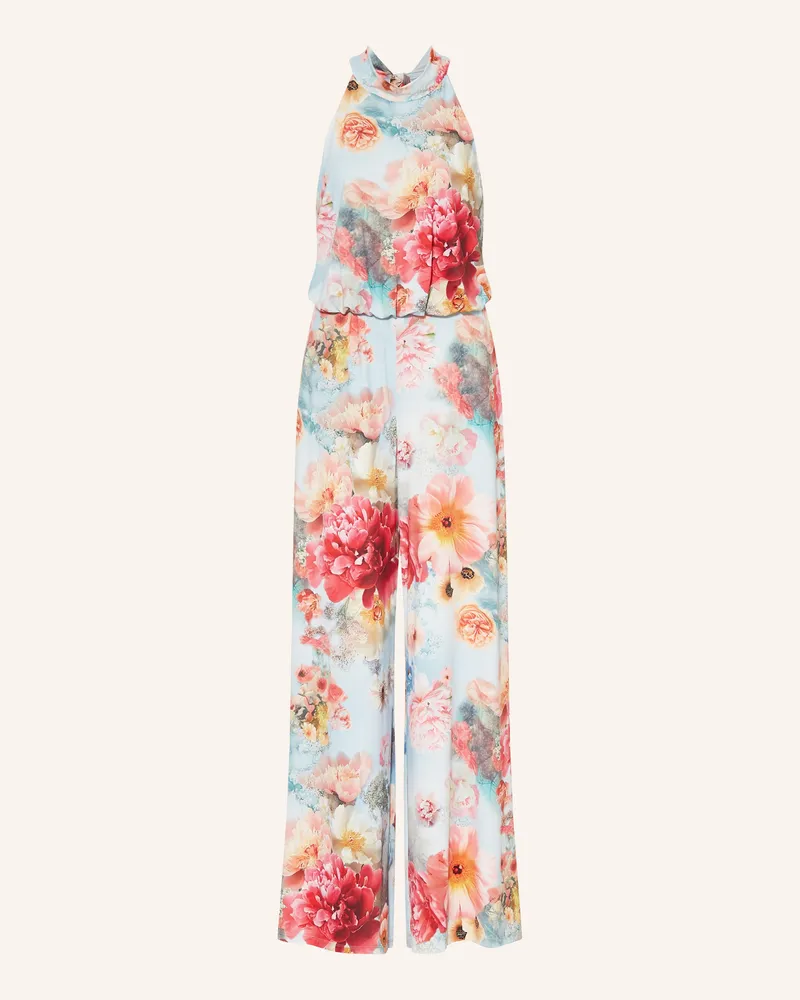 Vera Mont Jersey-Jumpsuit blau Hellblau