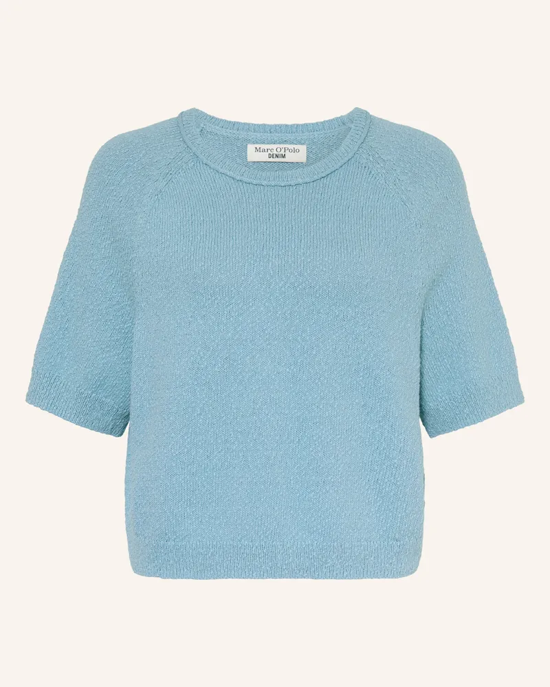 Marc O'Polo Strickshirt blau Hellblau