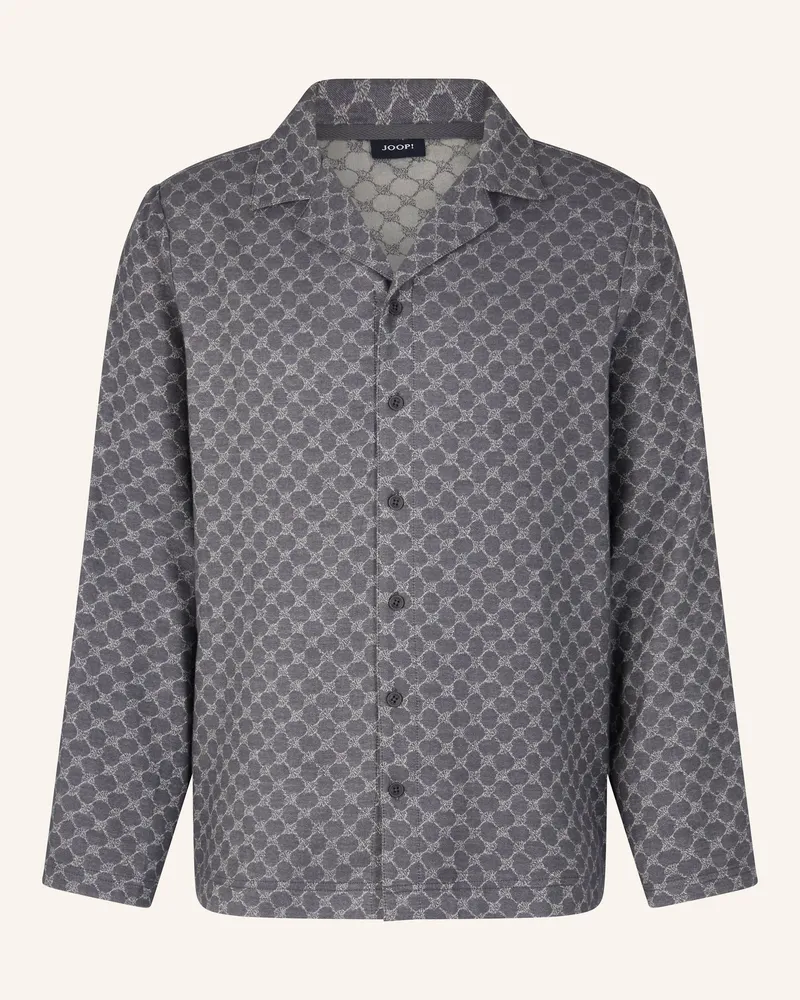 JOOP! Pyjama-Shirt Grau