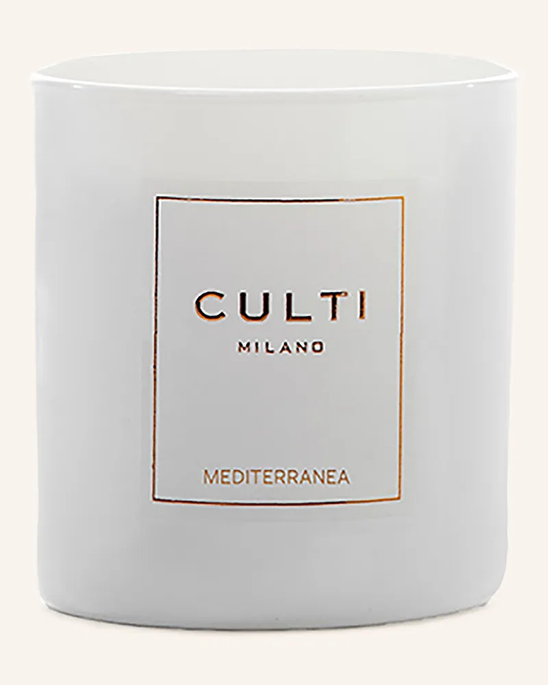 Culti Duftkerze Mediterranea weiss Weiss