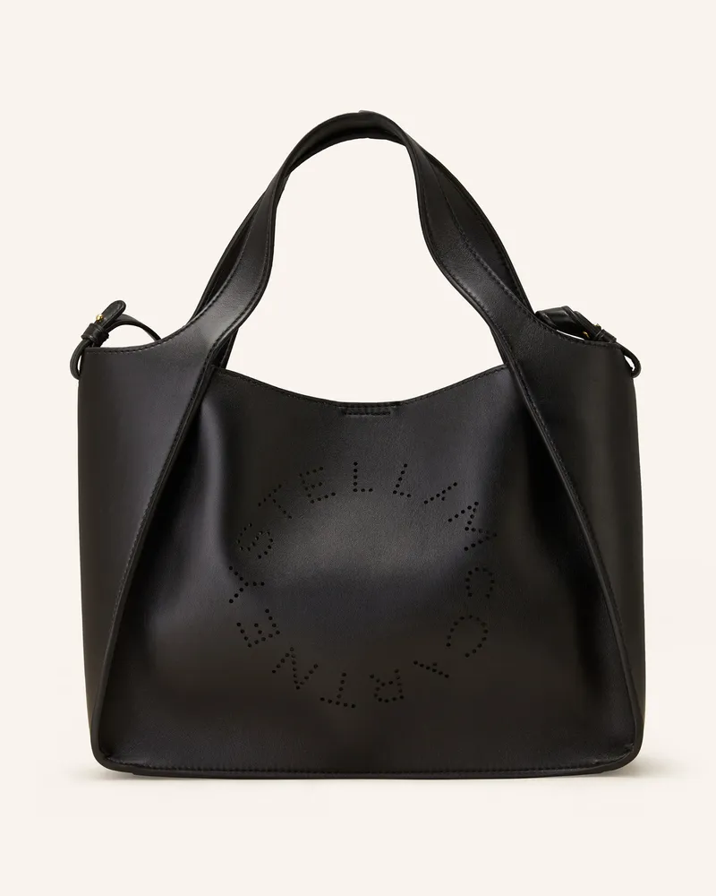 Stella McCartney Shopper mit Pouch Schwarz
