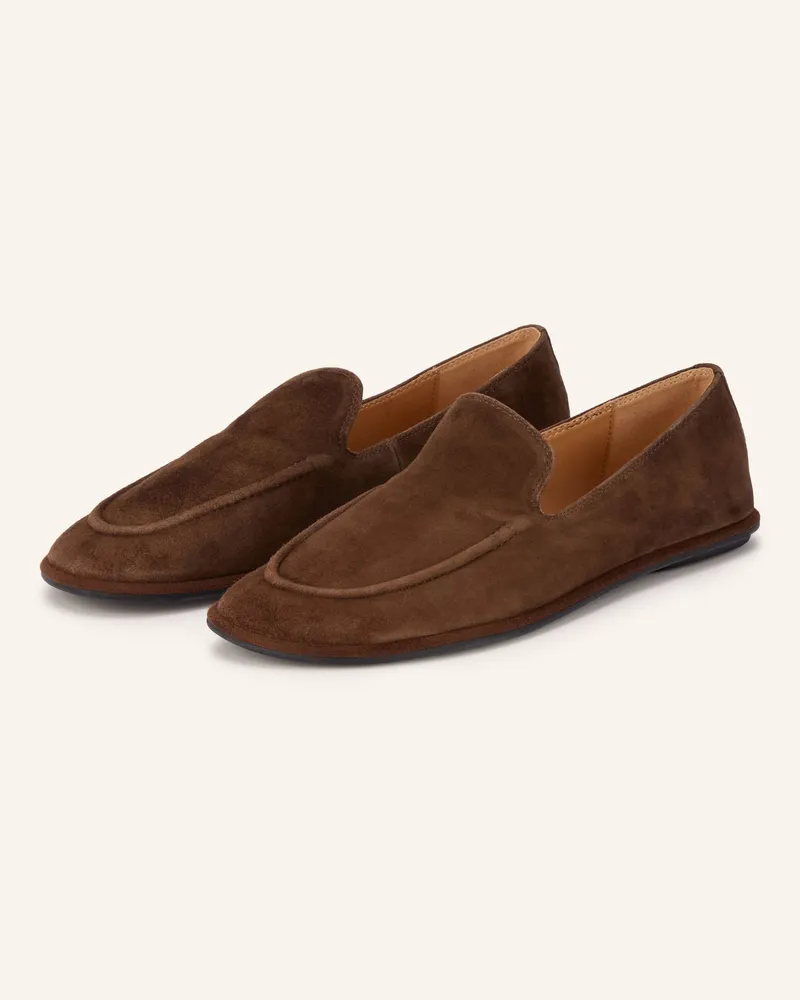 Inuovo Slipper braun Dunkelbraun