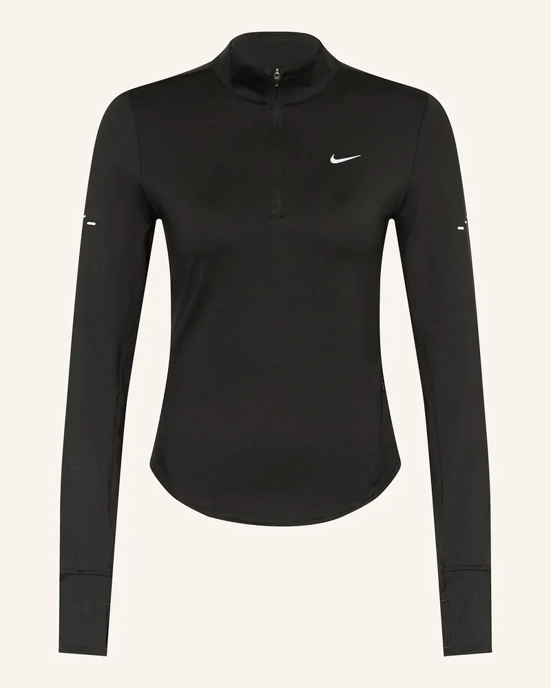 Nike Laufshirt Swift schwarz Schwarz