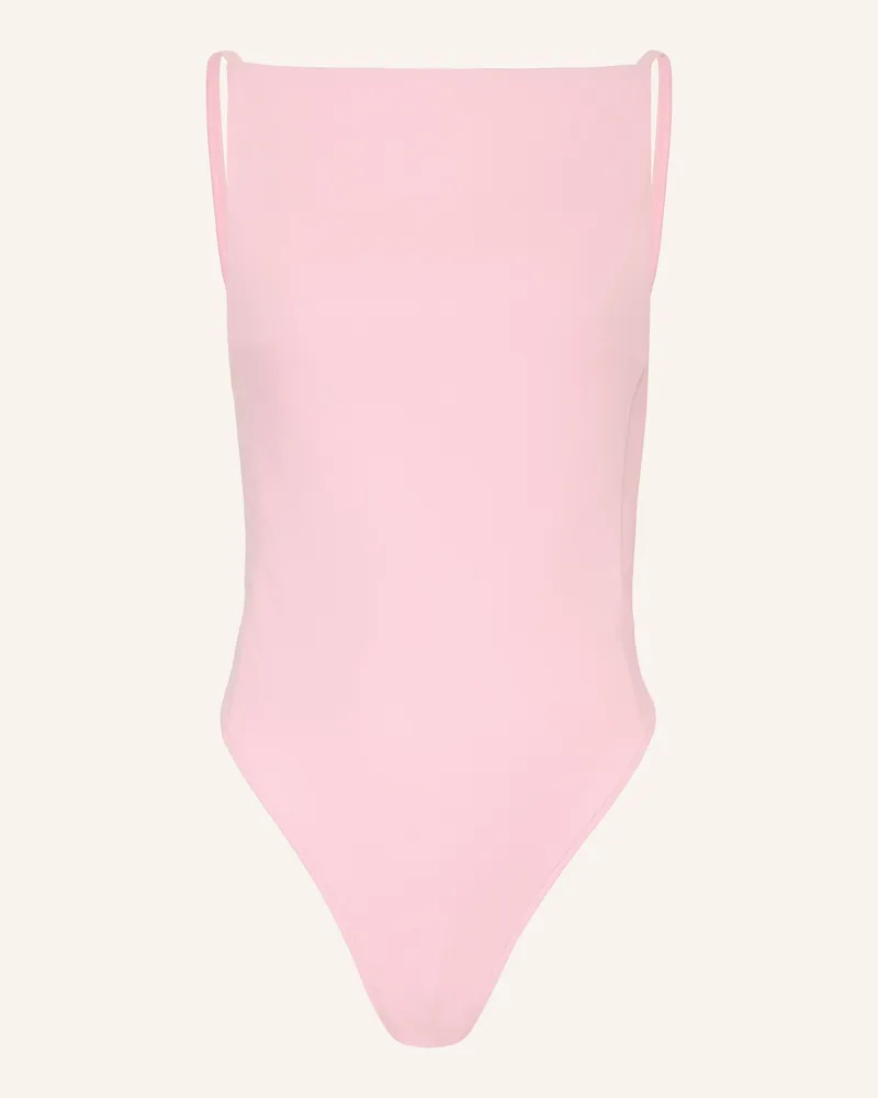 Jacquemus Badeanzug Le Maillot Sole rosa Rosa