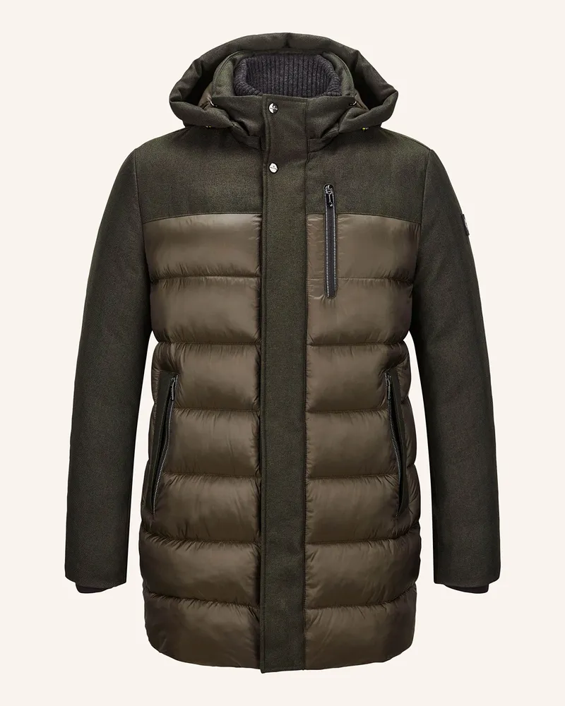 Milestone Steppjacke MSTIMOTHY im Materialmix Khaki