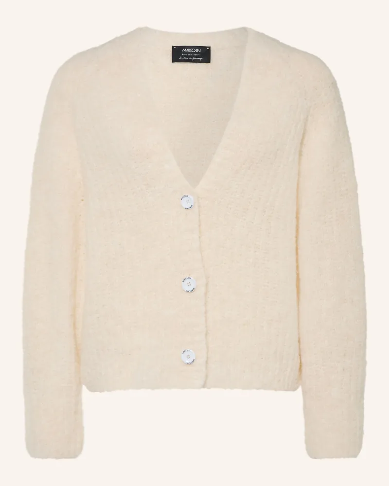 Marc Cain Strickjacke Mit Alpaka weiss 110