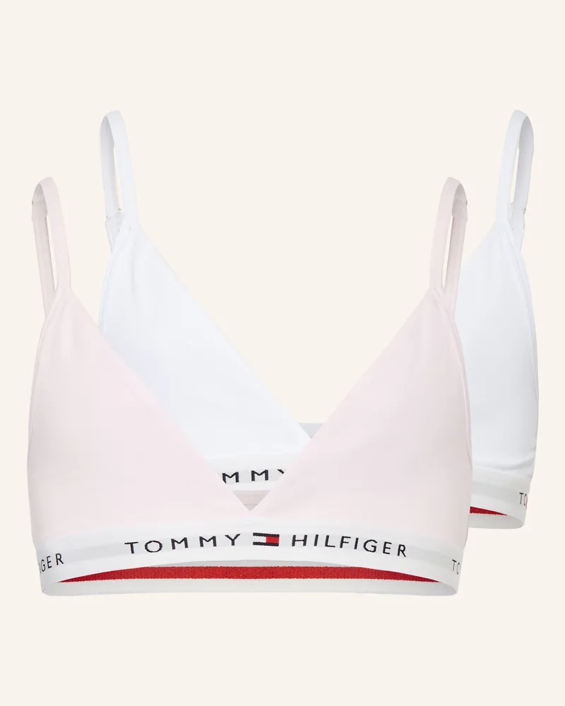 Tommy Hilfiger 2er-Pack Bustiers Weiss