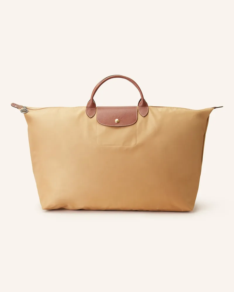 Longchamp Reisetasche Le Pliage Xl gelb Camel