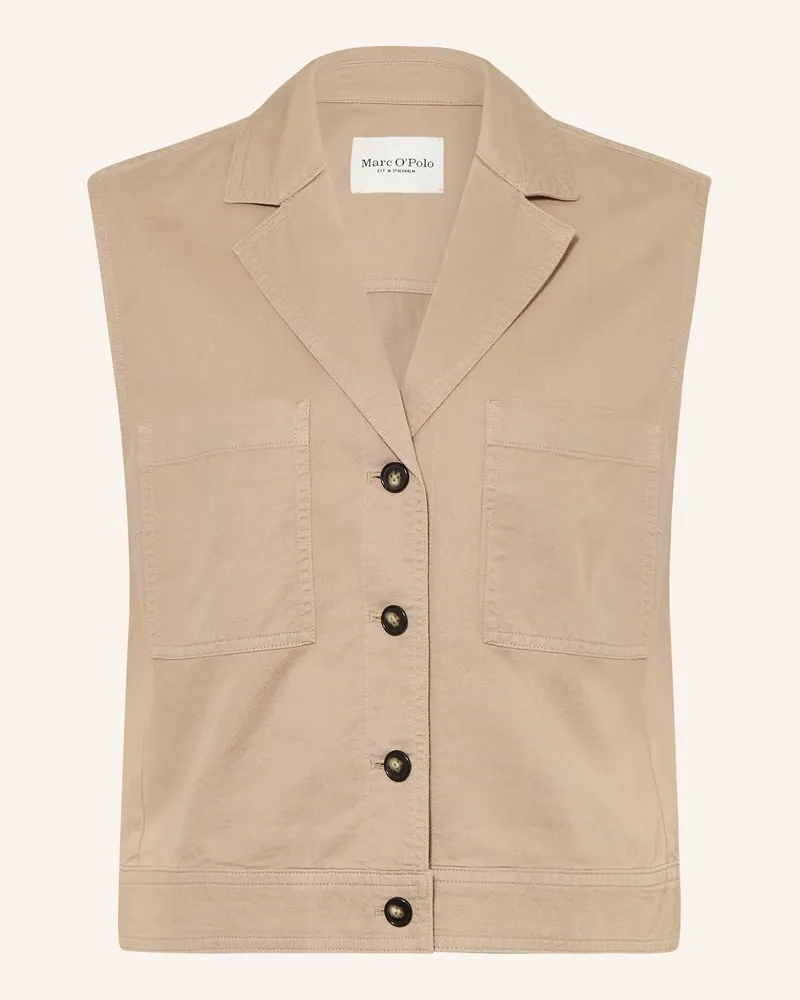 Marc O'Polo Blazerweste Beige