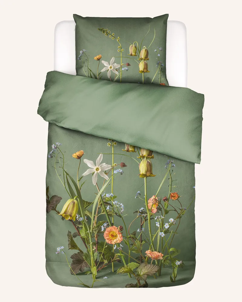 Essenza Bettwäsche Ficaria gruen Grün