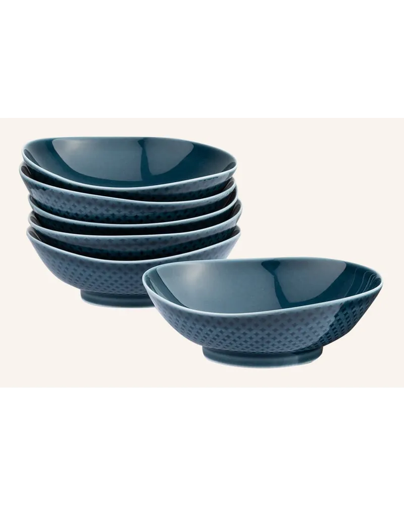 Rosenthal 6er-Set Schalen JUNTO OCEAN BLUE Blau