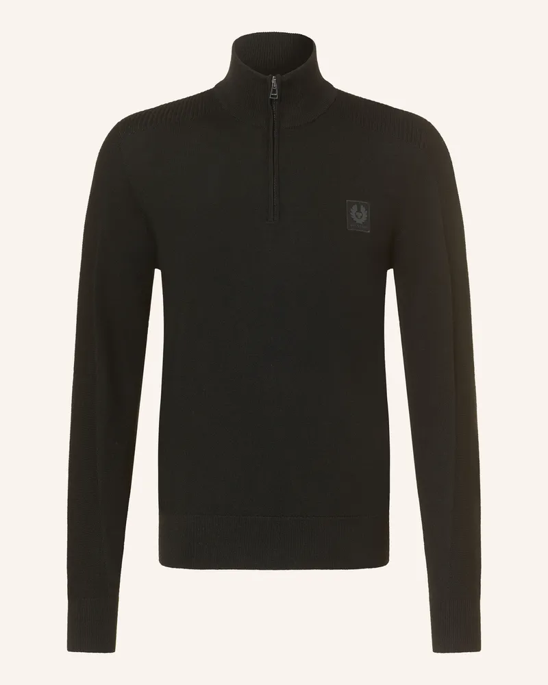 Belstaff Troyer Colden Aus Merinowolle schwarz Schwarz