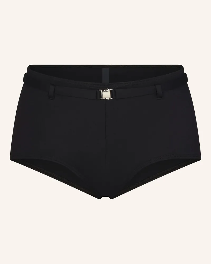 SKIMS Panty-Bikini-Hose Iconic Swim schwarz Obd