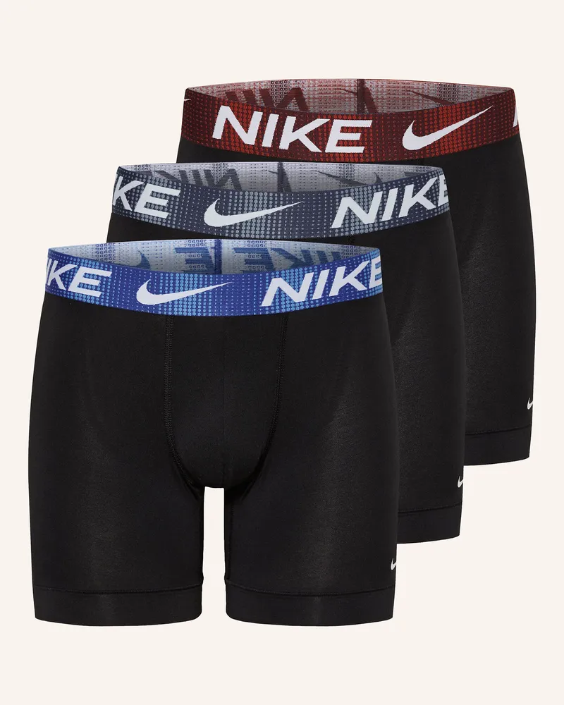 Nike 3er-Pack Boxershorts Dri-Fit Essential Micro schwarz Schwarz