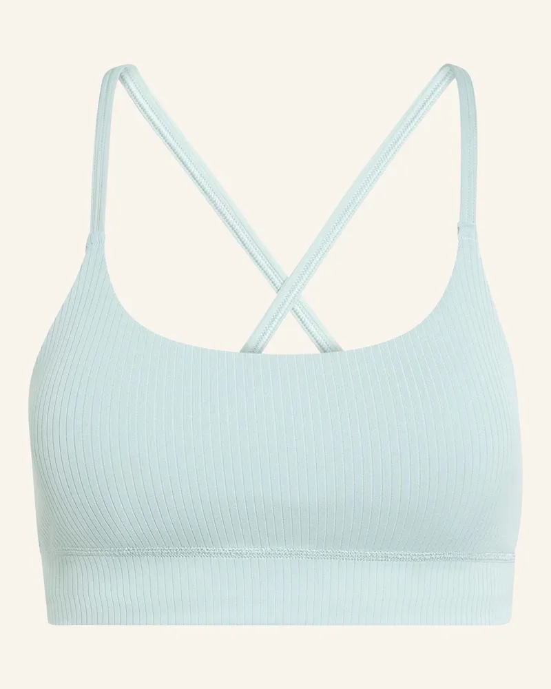 adidas ADIDAS ALL ME LIGHT SUPPORT RIB BRA LONGLINE SPORT-BH Grün