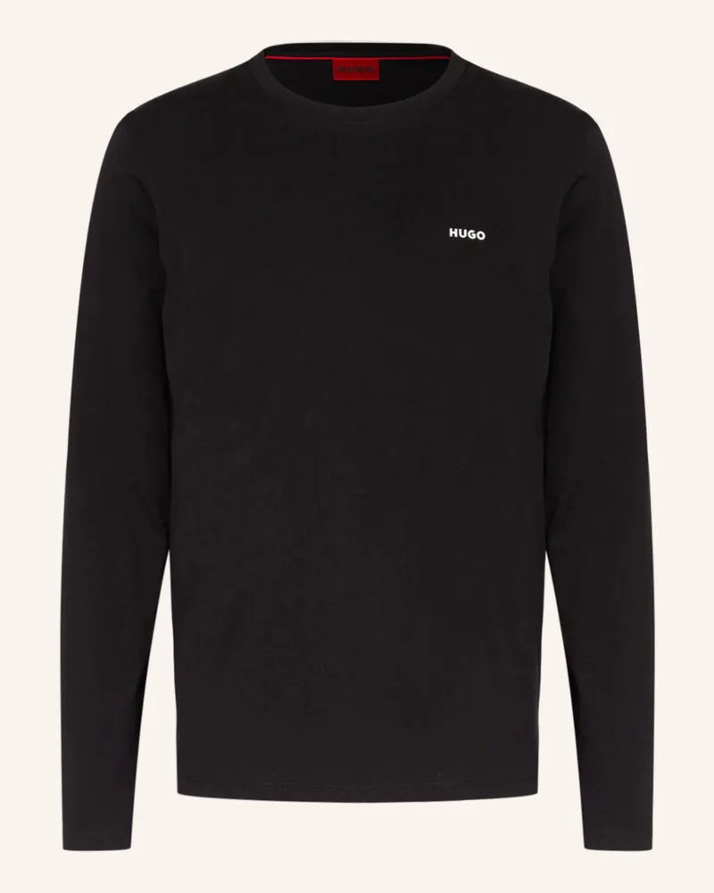 HUGO BOSS Longsleeve DEROL Schwarz
