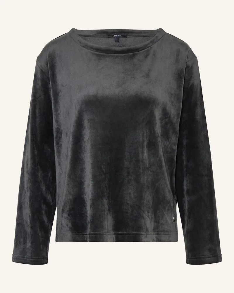 JOOP! Schlafshirt aus Samt Schwarz