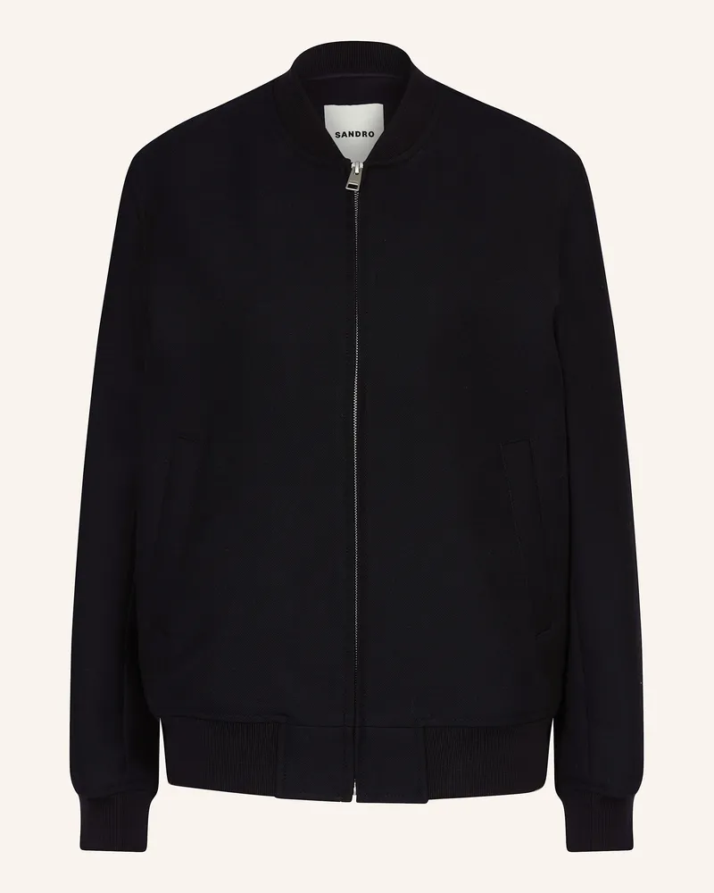 Sandro Blouson blau Dunkelblau