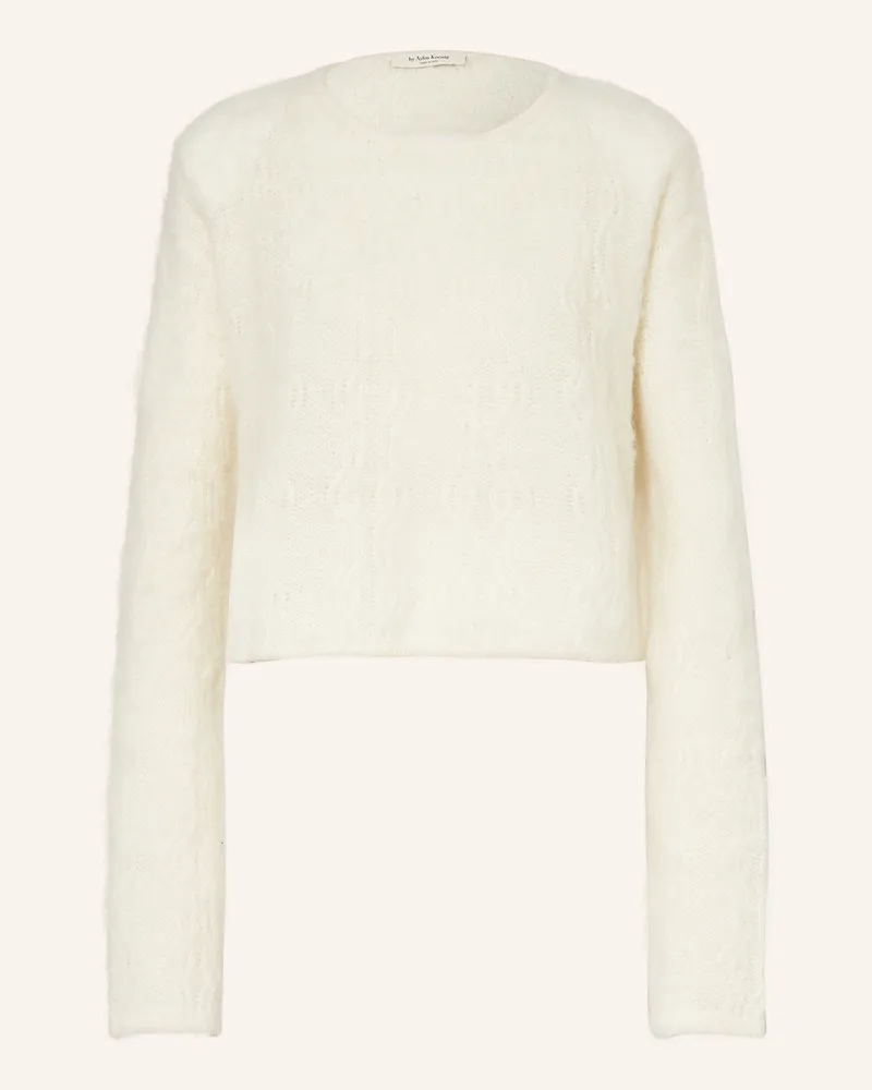 by Aylin Koenig Alpaka-Pullover ISABELLE mit Cut-out Ecru