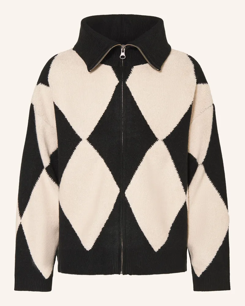 WRSTBHVR Strickjacke Schwarz