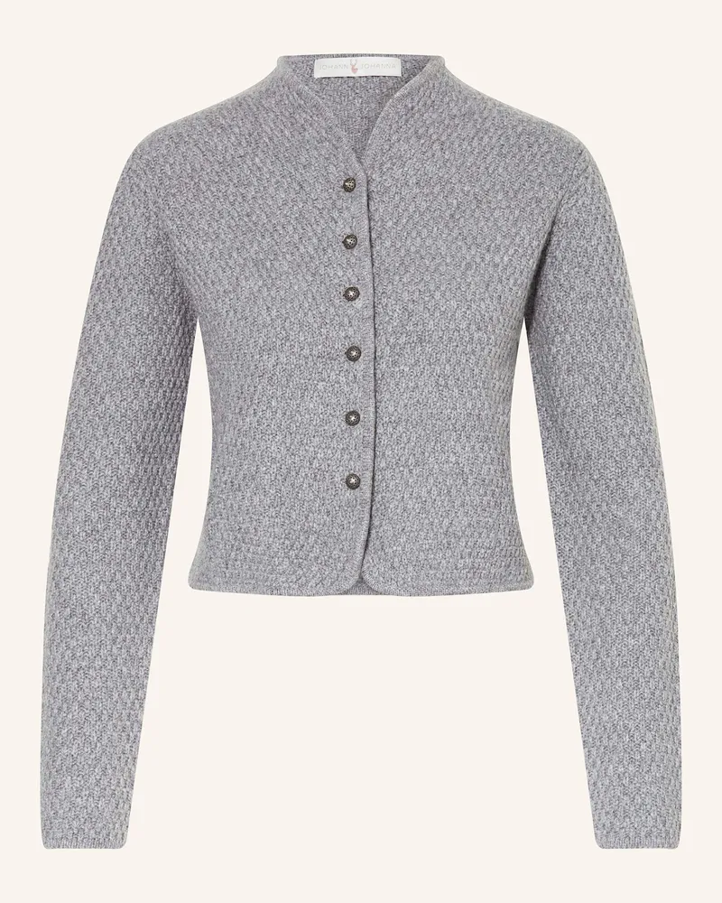 Johann & Johanna Strickjanker grau Grau